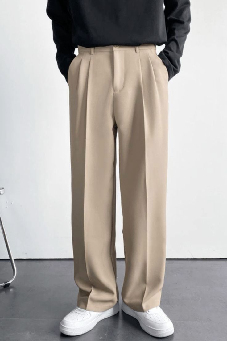 Noir Flow Baggy Trousir