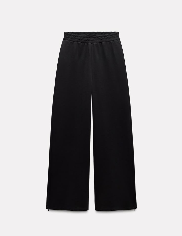 Noir Flow Baggy Trousir